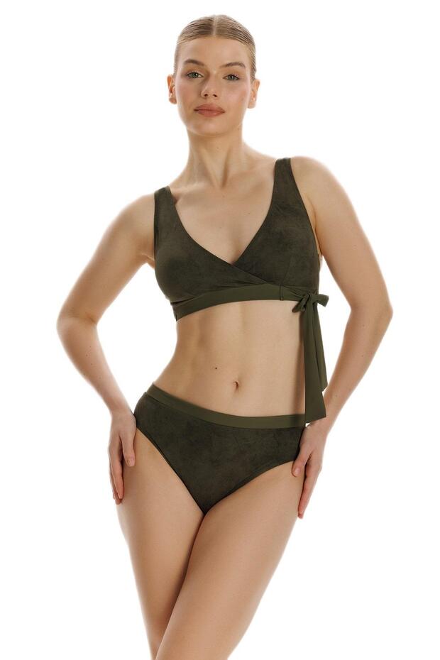 Zeki Yeşil Üçgen Bikini Takımı - 2