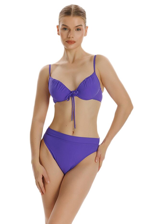 Zeki Mor Bikini Alt - 2