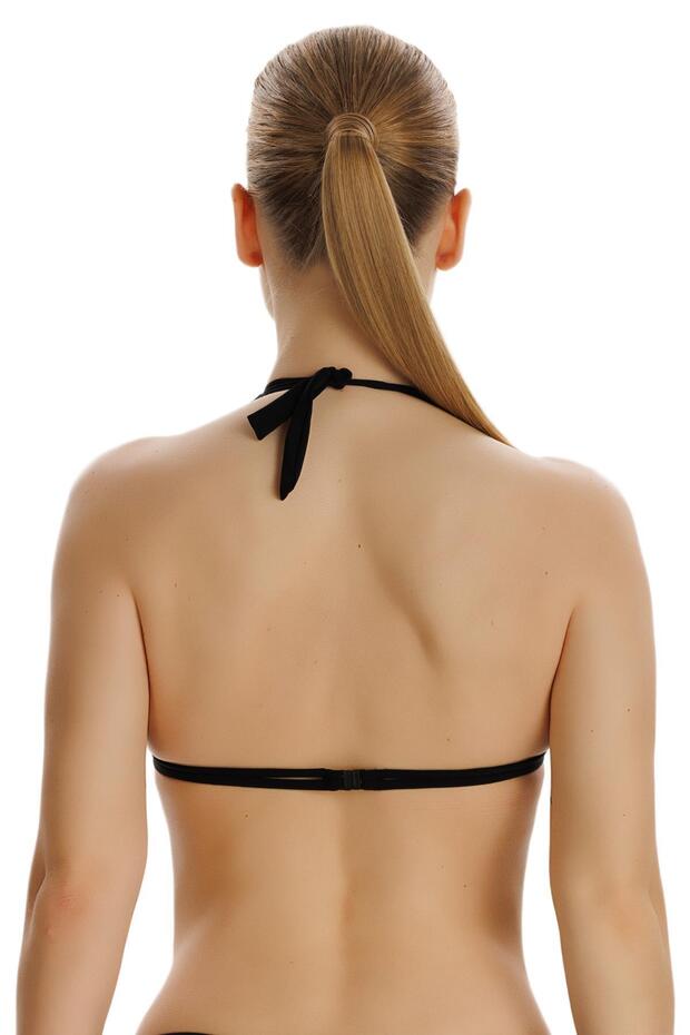 Zeki Siyah Bikini Üstü - 5