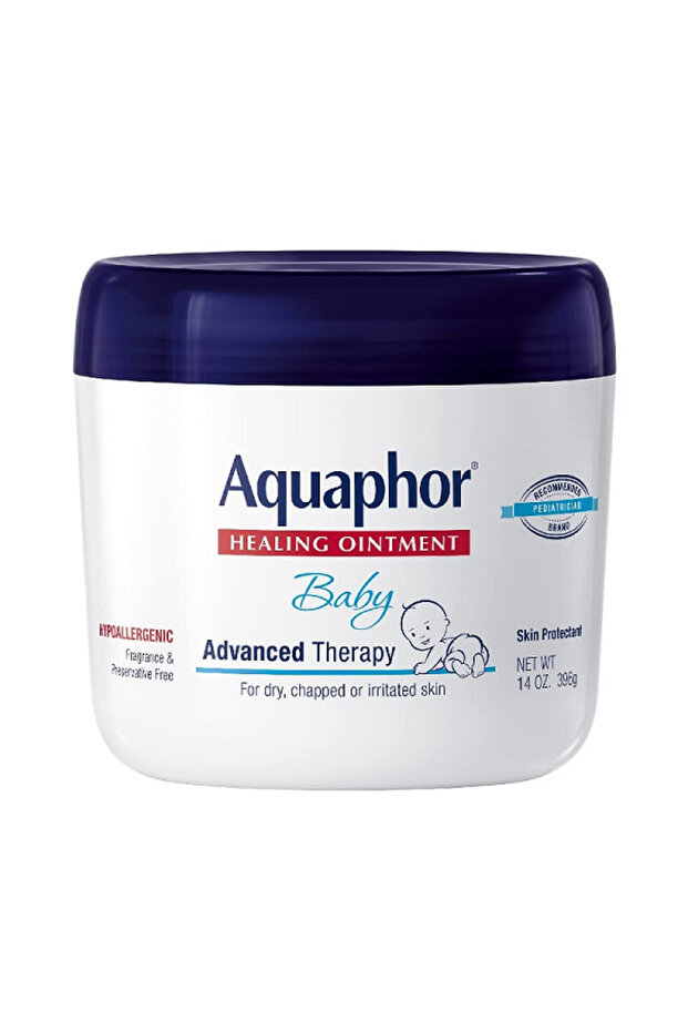 Aquaphor Baby Healing Ointment Advanced Therapy Skin Protectant for Chapped or Dry Skin, Drool Rash