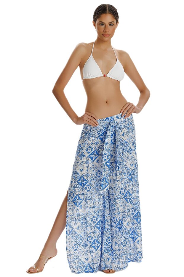 Clever Patterned Beach Pants - 2