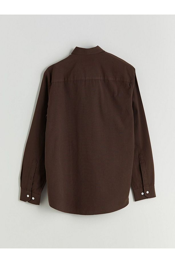 LCWAIKIKI Classic Regular Fit Uzun Kollu Poplin Erkek Gömlek - 2