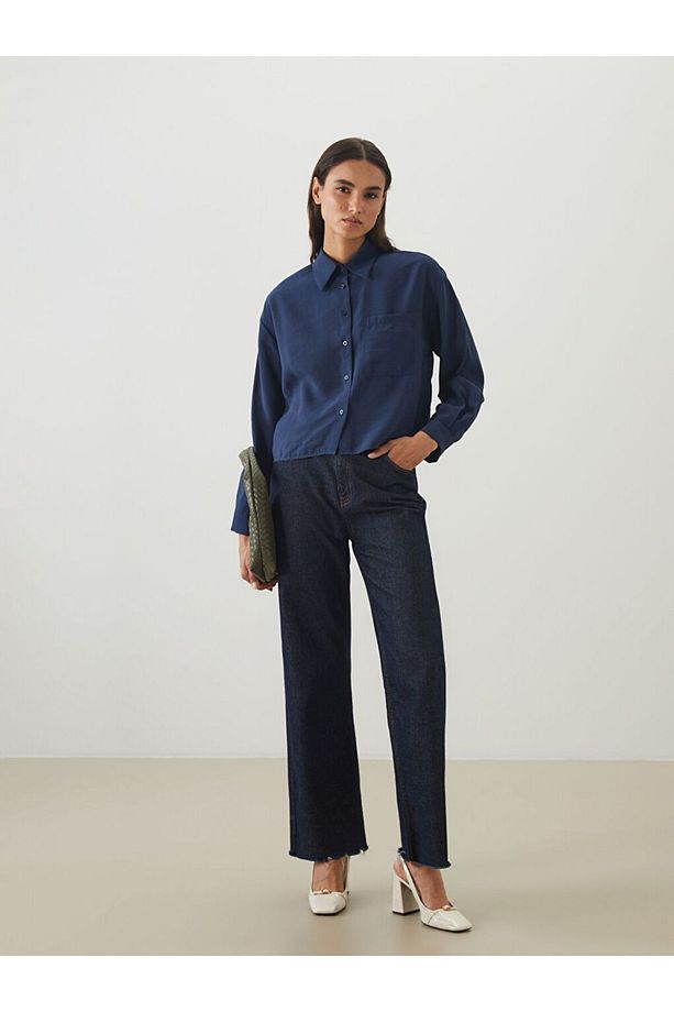 LCW Modest Modal Karışımlı Kadın Gömlek - 3
