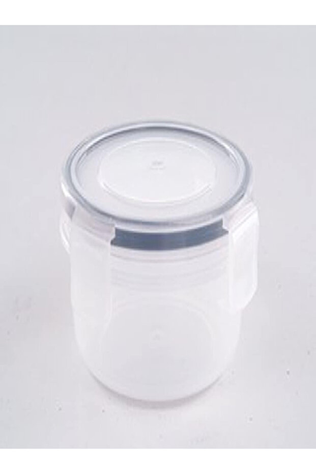 Clip & Close Round Food Container 240ml – Clear, Airtight & BPA-Free