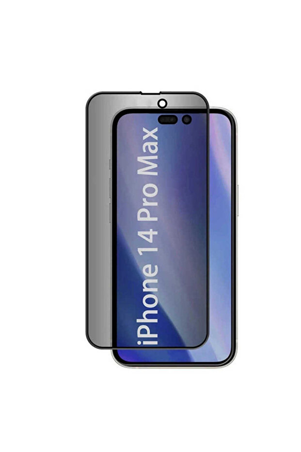 واقي شاشة زجاجي للخصوصية متوافق مع هاتف iPhone 14 Pro Max