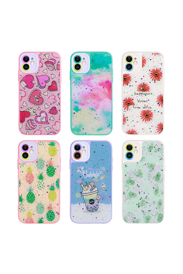 حافظة Pami ذات نمط صلب متوافقة مع هاتف iPhone 11 مع حماية للكاميرا - NO5 - 2