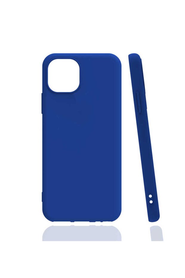 iPhone 13 Pro Max Compatible Piping Silicone-Blue