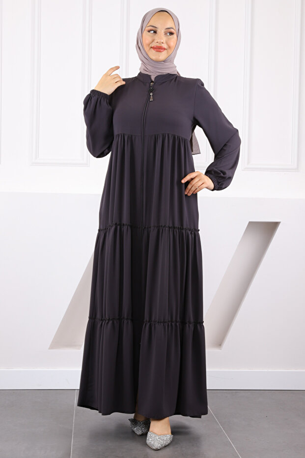 Ferace مطاطي بأكمام مدخنة