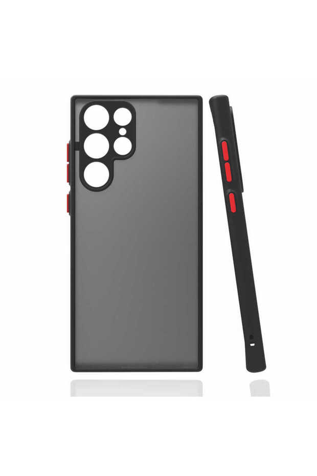 Galaxy S22 Ultra Compatible Hux Case-Black