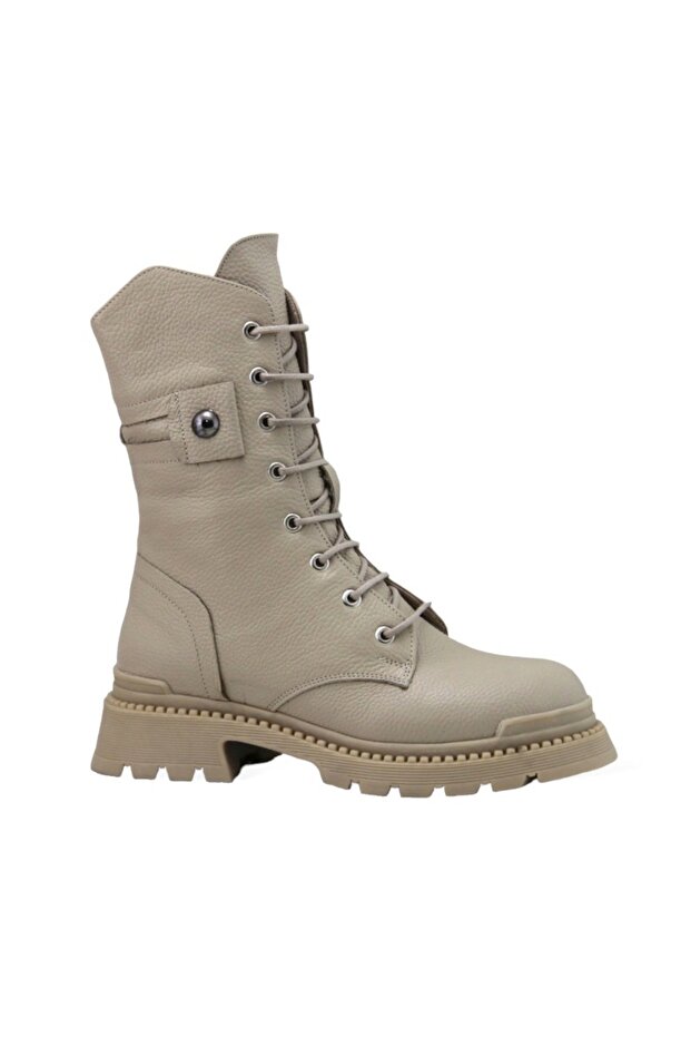 Albini 10024 Hakiki Deri Kadın Bot - 2