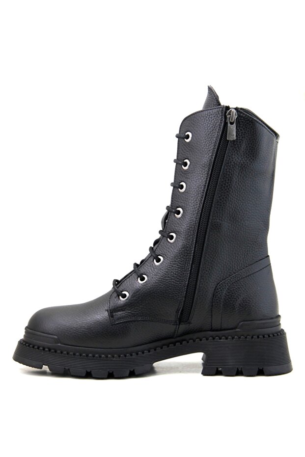 Albini 10024 Hakiki Deri Kadın Bot - 3