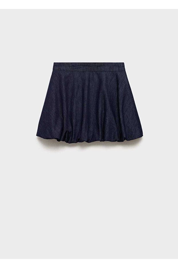 Denim balon etek - 3