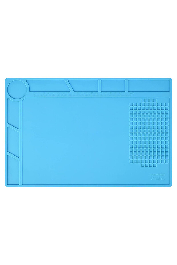 Glue tool mat, Silicone, Blue