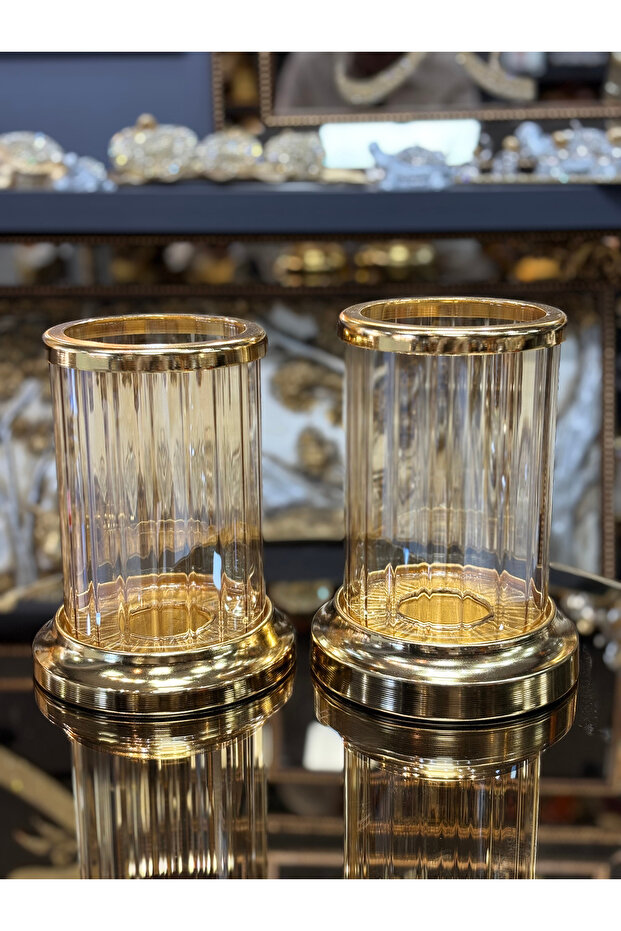 Cam Fanus Mumluk 2li Set - 2