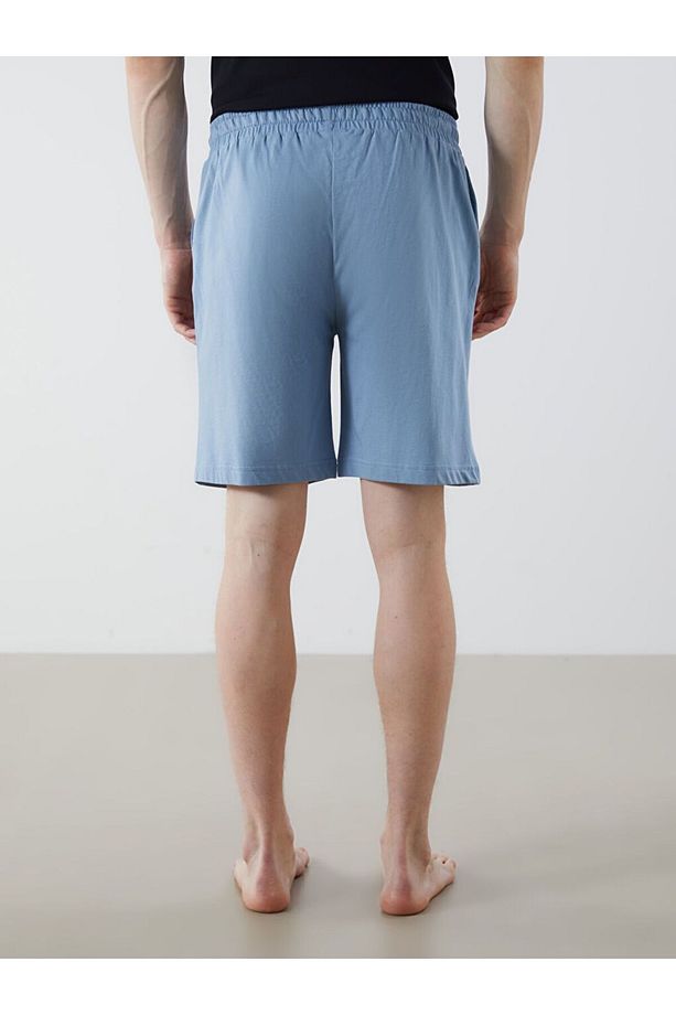 Slim Fit Erkek Pijama Alt Şort - 3