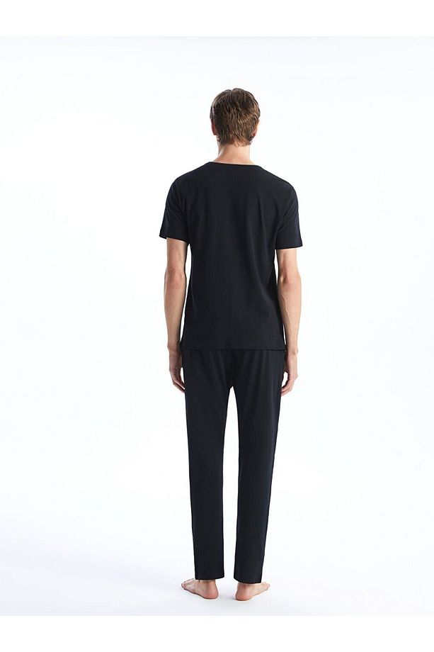 Standart Kalıp Erkek Pijama Takımı - 4