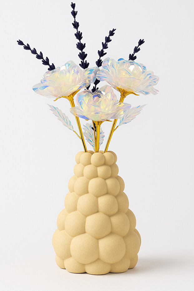 Bubble Vazo (çiçekler fiyata dahil değildir ) - 4