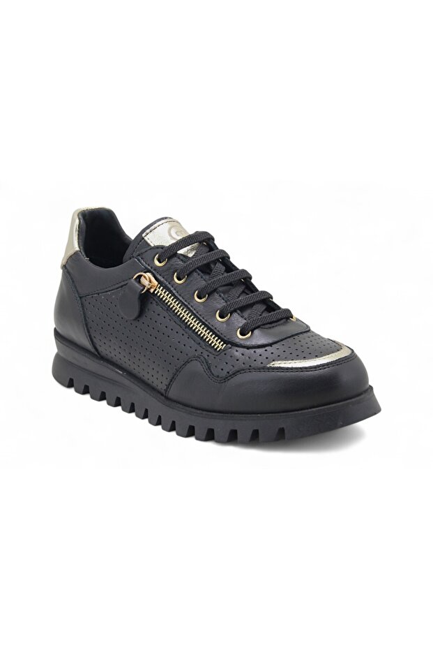 D25Ya-3195 Genuine Leather Women's Shoes