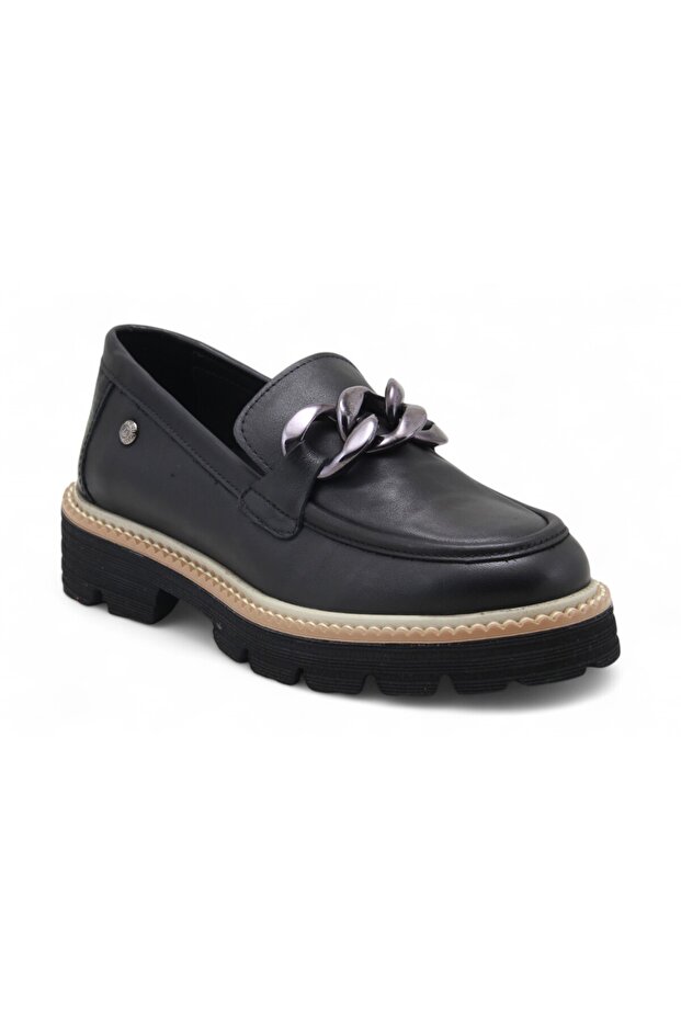 D25Ya-3690 Genuine Leather Women's Shoes