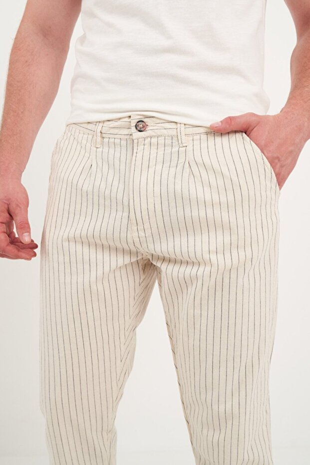 Men's striped pants - 8