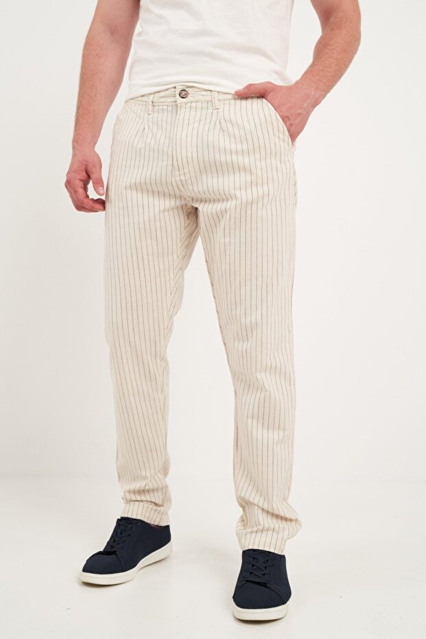 Men's striped pants - 7