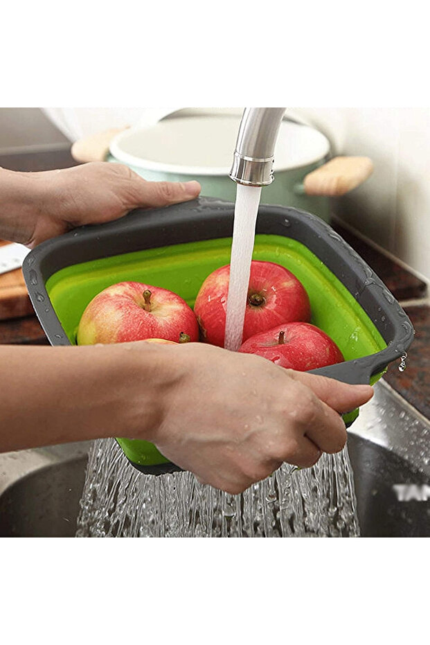 Foldable silicone colander 29cm - 4