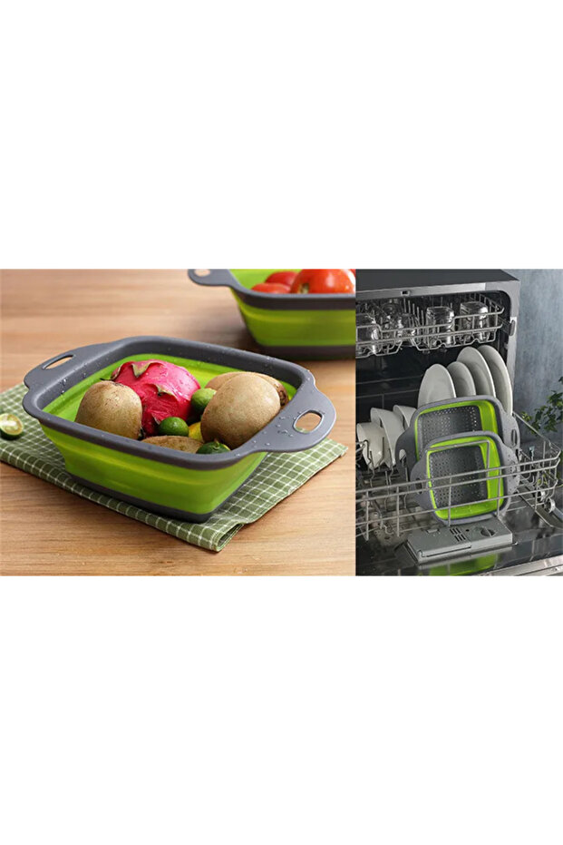 Foldable silicone colander 29cm - 8