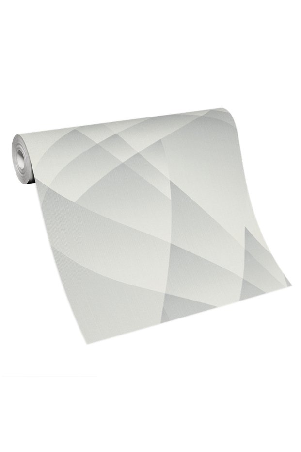 Tapet modern cu design geometric și efect 3D