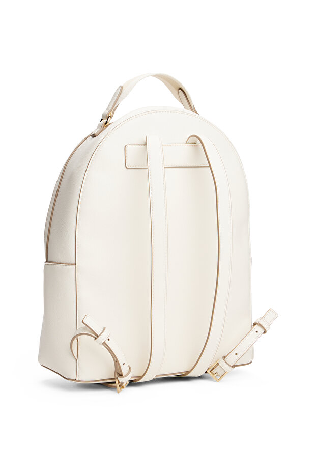 Tommy Hilfiger Women Ivory Petal Logotape Backpack - 4
