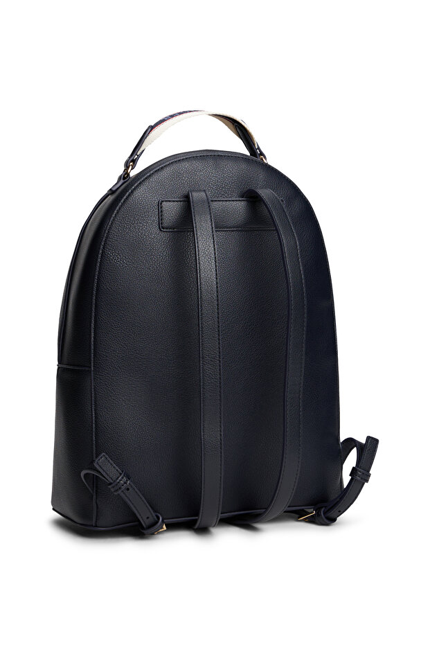 Tommy Hilfiger Women Space Blue Corp Logotape Backpack - 4