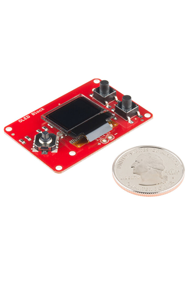 Block for Intel® Edison - OLED - 4