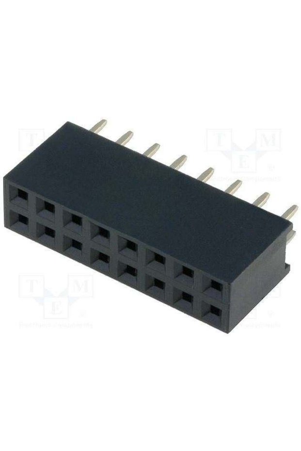 Conector mamă cu 8x2 pini