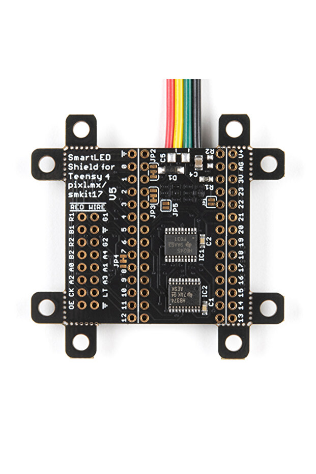 SmartLED Shield for Teensy 4 - 4