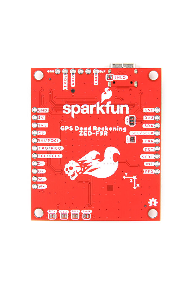 GPS-RTK Dead Reckoning Breakout - ZED-F9R (Qwiic) - 2