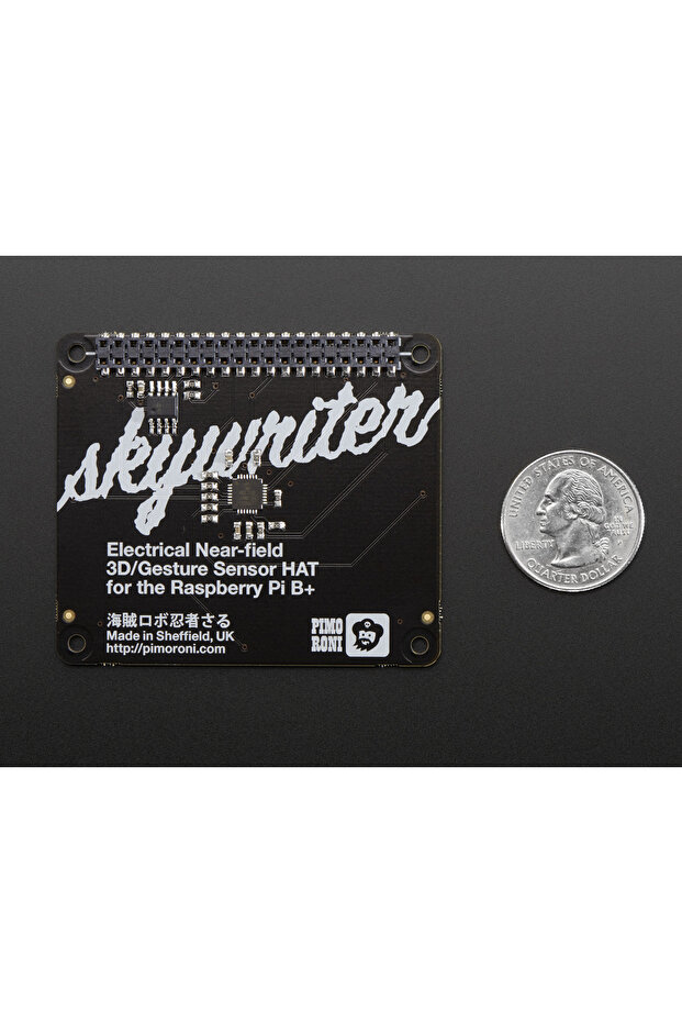 Skywriter HAT - 3D Gesture Sensor for Raspberry Pi - 2