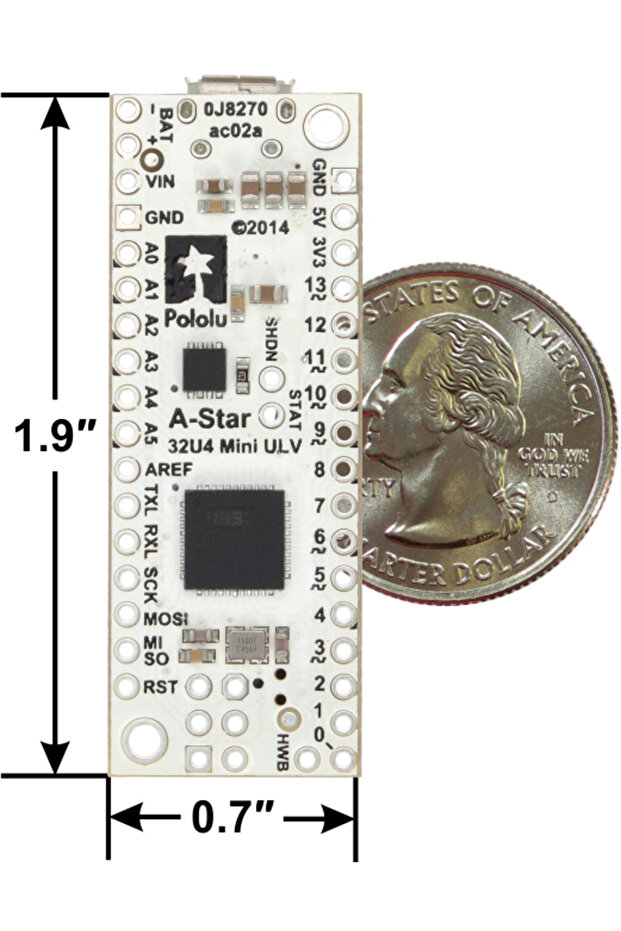 A-Star 32U4 Mini ULV - 2