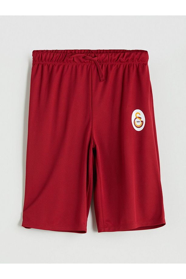 Bisiklet Yaka Galatasaray Baskılı Erkek Çocuk Atlet ve Şort - 5
