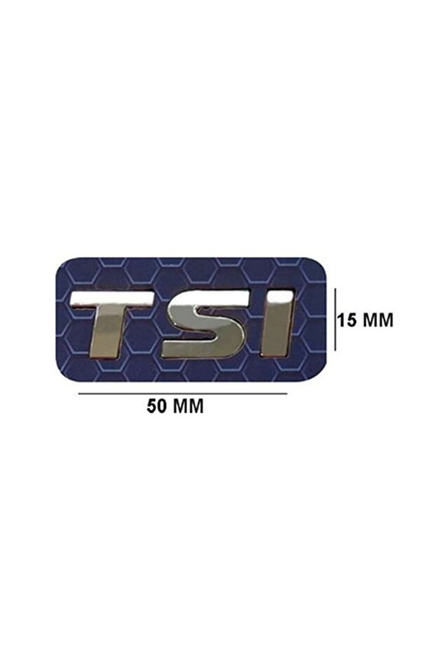 حقيبة خلفية مكتوب عليها "TSI" كروم فولكس فاجن