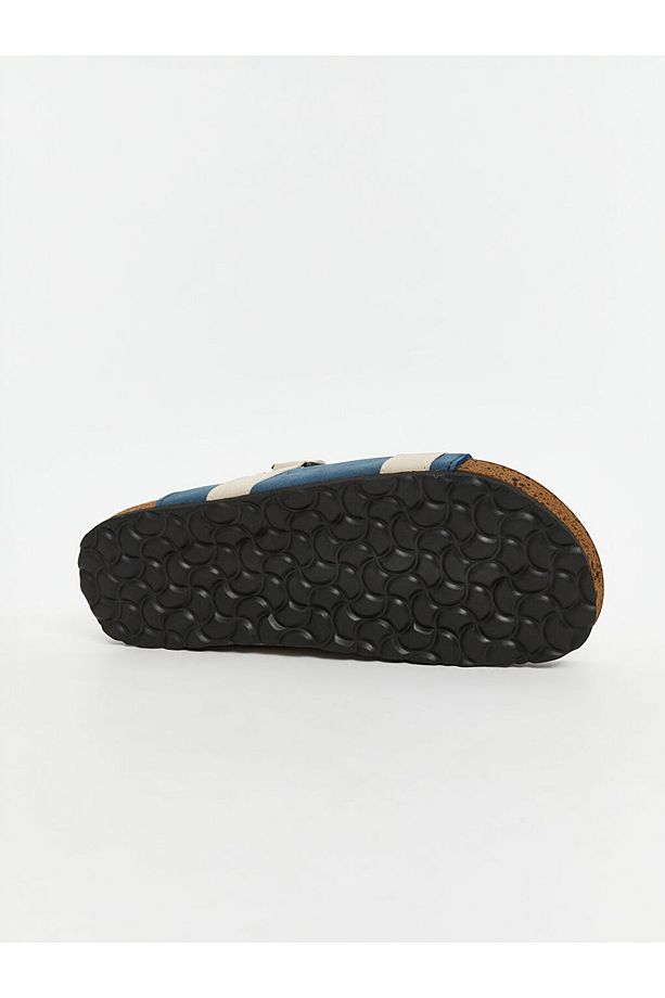 LCW STEPS Lacivert Cırt Cırtlı Kadın Sandalet - 4