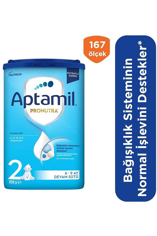 Nutrıcıa Aptamil Pronutra 800GR Devam Sütü No:2 (6-12 Ay) (6 Lı Set) - 5