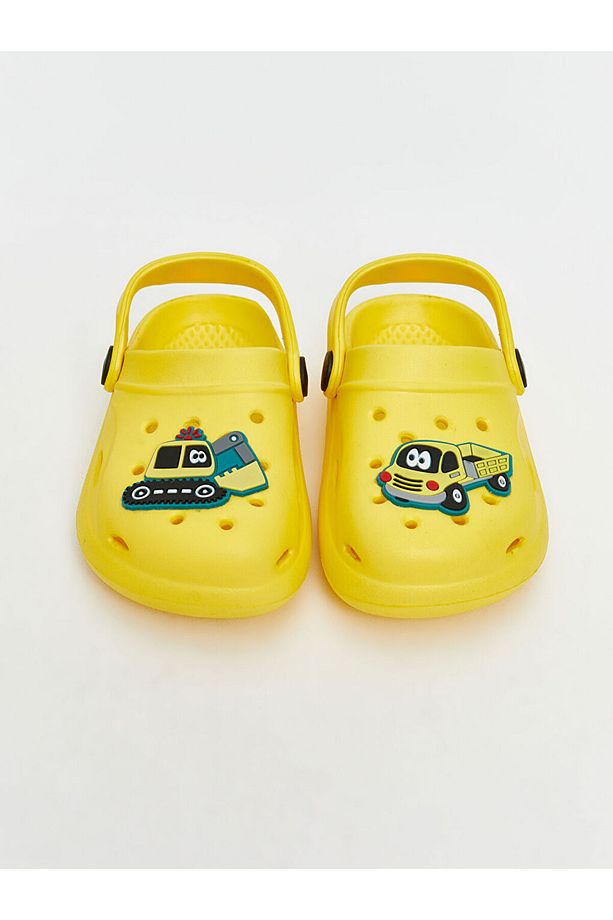 Baskılı Erkek Bebek Plaj Sandaleti - 3