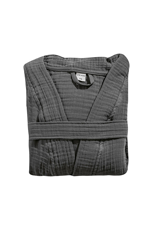 Basic Pamuklu Erkek Bornoz - 4