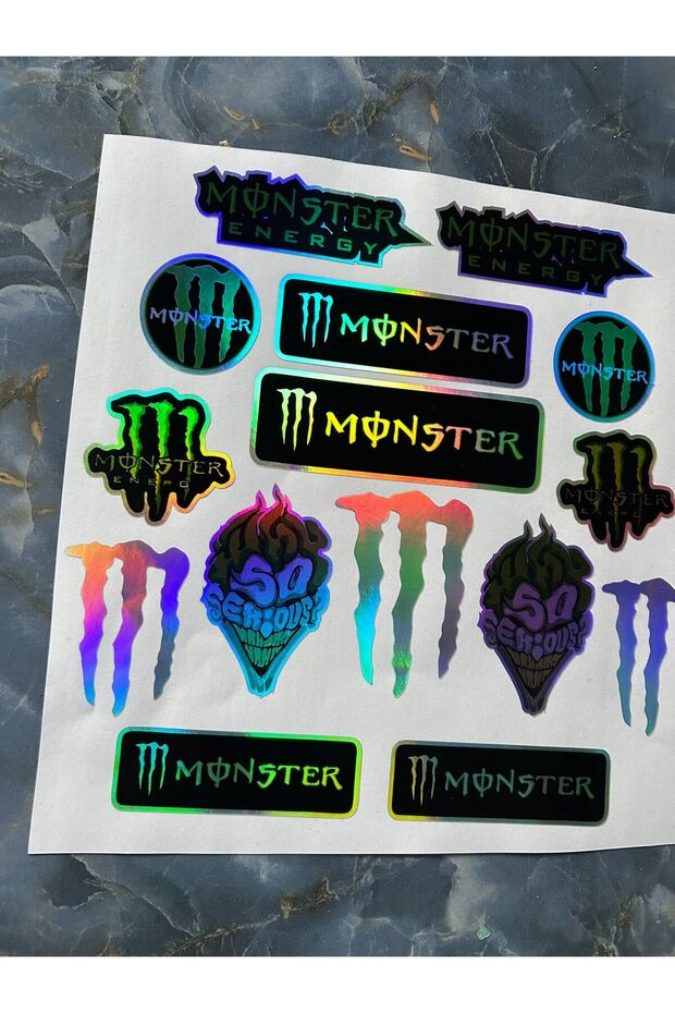Hologramlı Sticker seti - 3