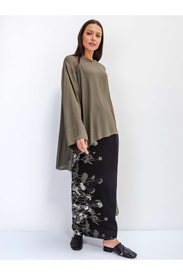 Desenli Kuponlu Etek - 3