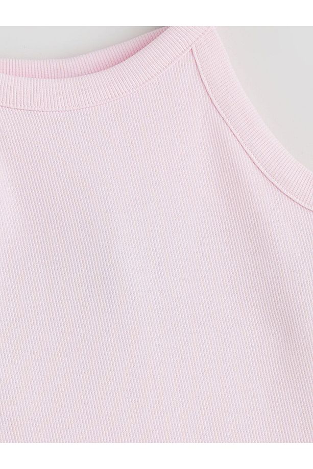 LCW Halter Yaka Kız Çocuk Crop Atlet - 2