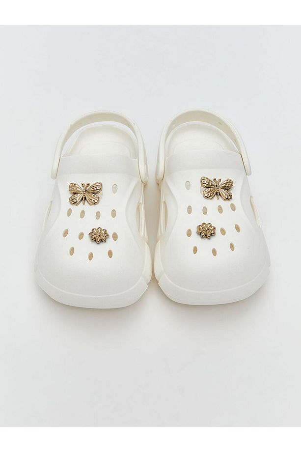 Lcw Steps Ekru Baskılı Kadın Plaj Sandaleti - 3
