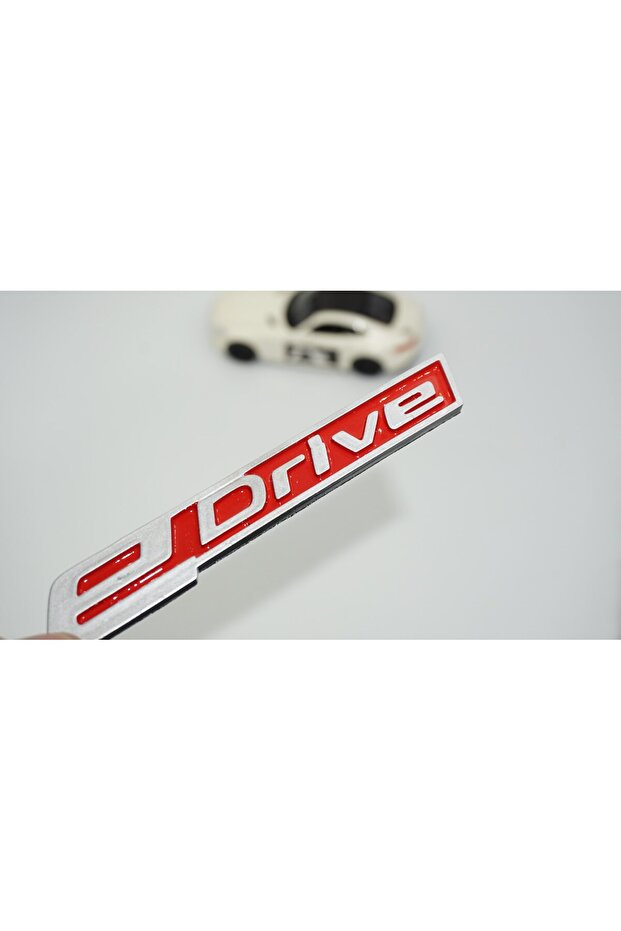 Edrive Trunk Gray Red 11cm New Generation Text Compatible with Bmw