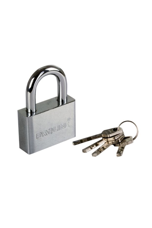 Secure Padlock With External Curved Rod 50Mm