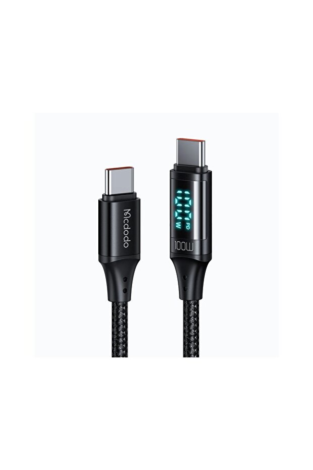 Cablu Type-C la Type-C Digital HD Black - 7