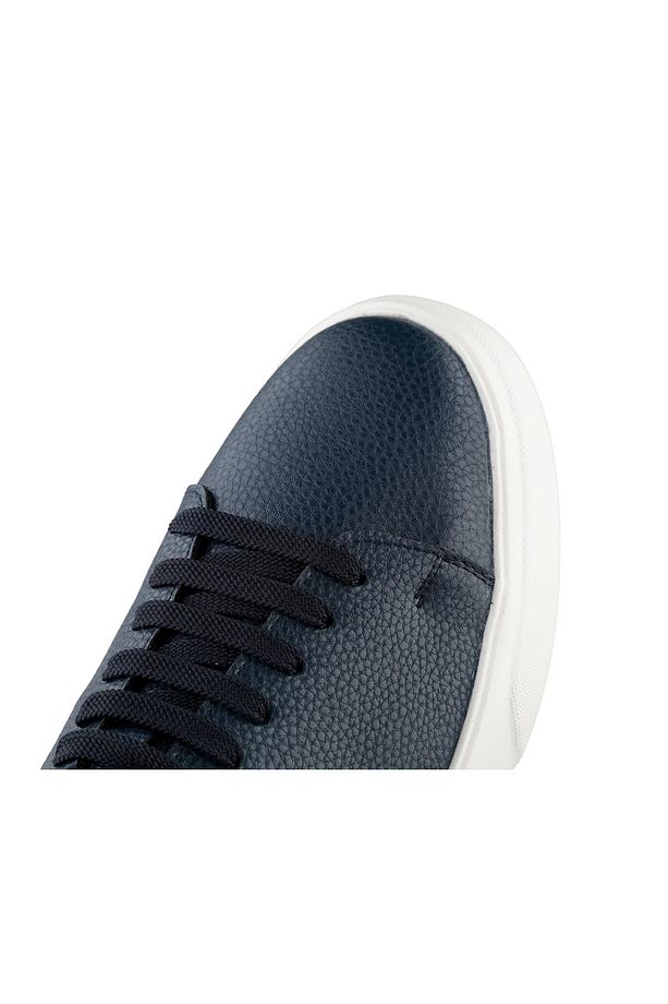 Tommy Erkek Deri Sneaker Ayakkabı Laci - 6